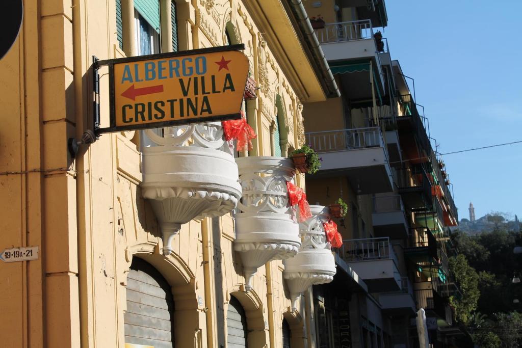 Hotel Villa Cristina Рапалло Экстерьер фото